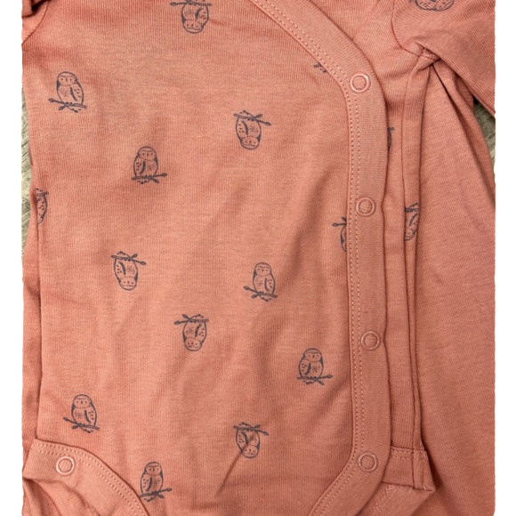 New Baby‎ Girl's Carter's Pink Owl Outfit size 3 Months - Picture 2 of 4